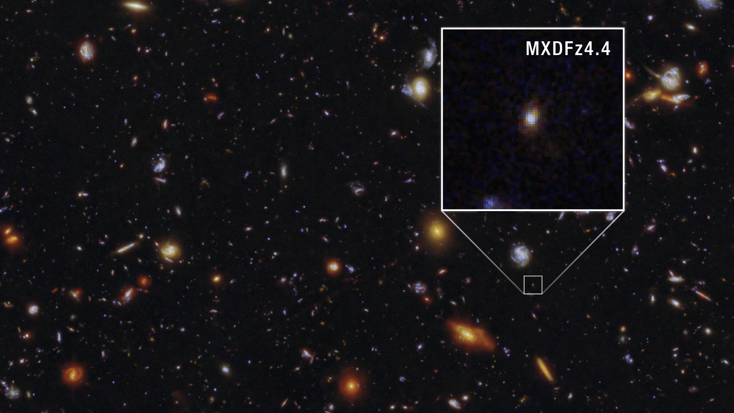 Hubble telescope spots 'impossible' light from a galaxy that shouldn't have been visible