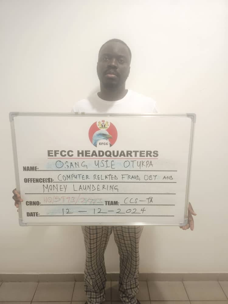 EFCC arraigns two over alleged N337m bank fraud, $12m investment scam