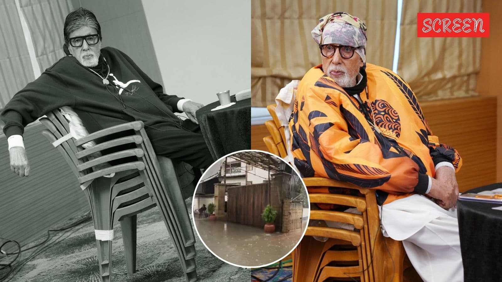 Mumbai rains: Water enters Amitabh Bachchan’s Jalsa compound in viral video