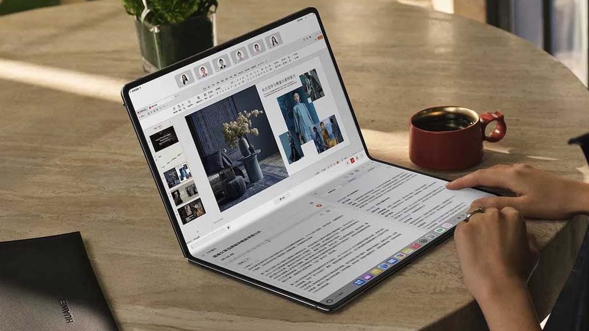 Huawei MateBook Fold PC series may get compact model in 2026
