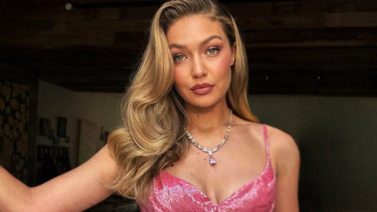 See Gigi Hadid’s Stunning Pink Gown for BFF Taylor Swift’s Wedding