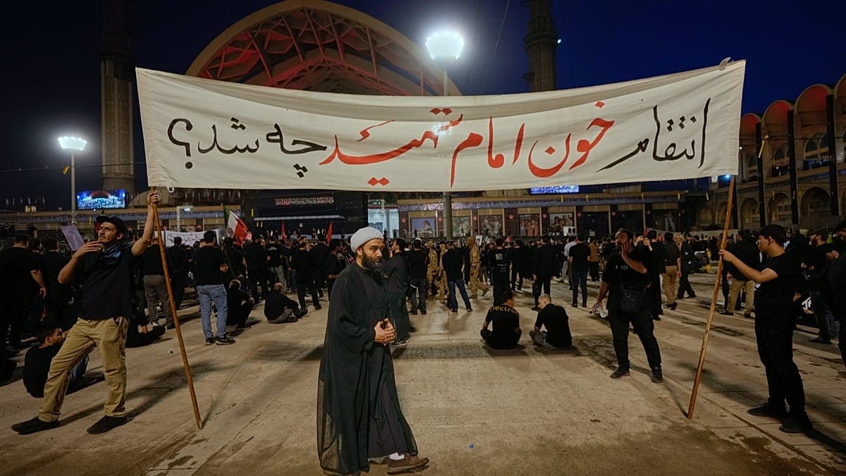 Eulogist at Khamenei funeral in Iran calls for death of Donald Trump