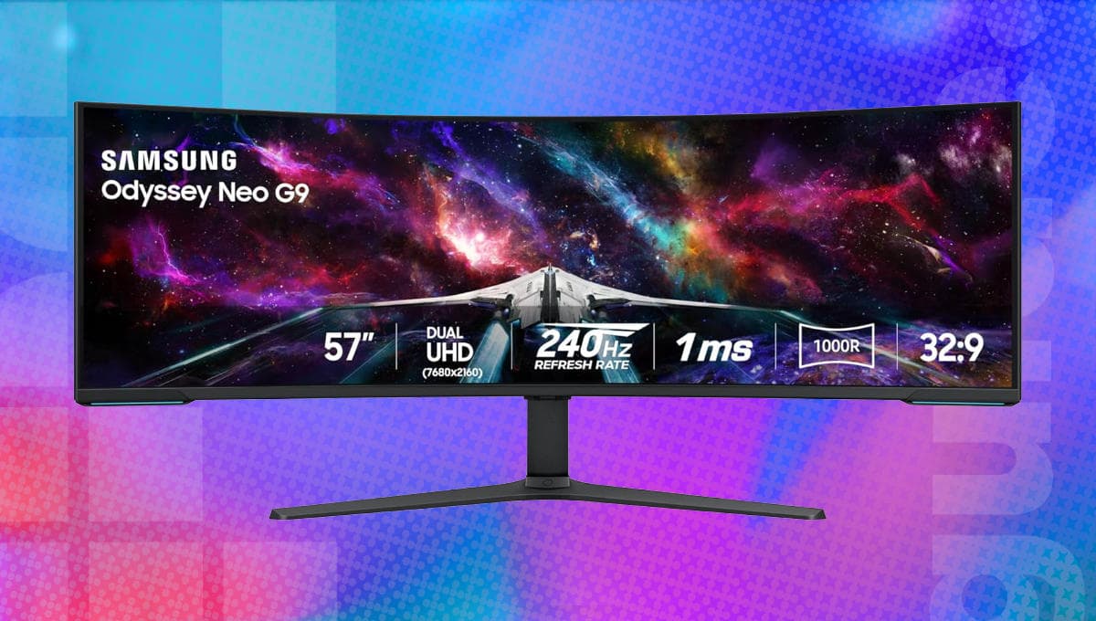 Massive 57-inch Samsung Odyssey 4K monitor price plummets by hundreds in Amazon deal